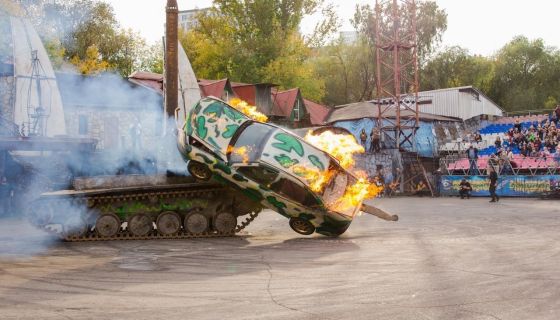 Шоу каскадёров «Русский форсаж»