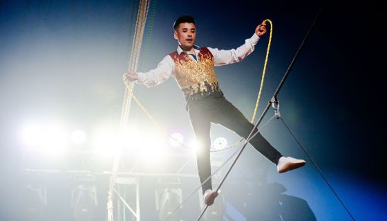 Цирк-шапито Мансуровых. Шоу «Форсаж»