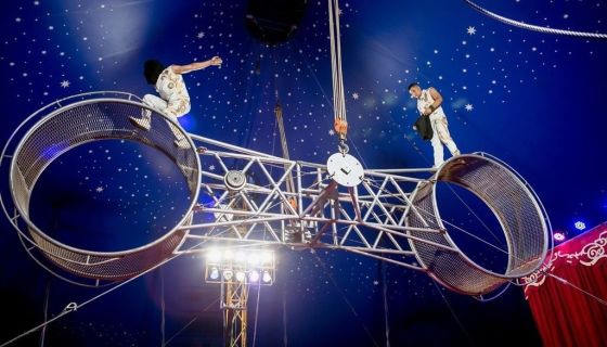 Цирк-шапито Мансуровых. Шоу «Форсаж»